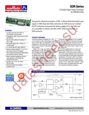 DDR-9-W3-C datasheet  